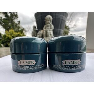 NEWEST PRODUCT U will get 2 Of La Mer The Rejuvenating Night Cream 3.5ml Each